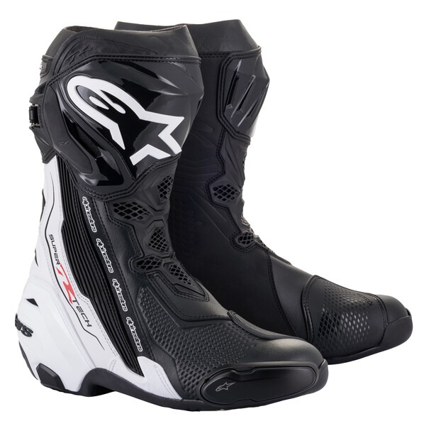 Alpinestars boty Supertech R Black/White - Velikost: 40