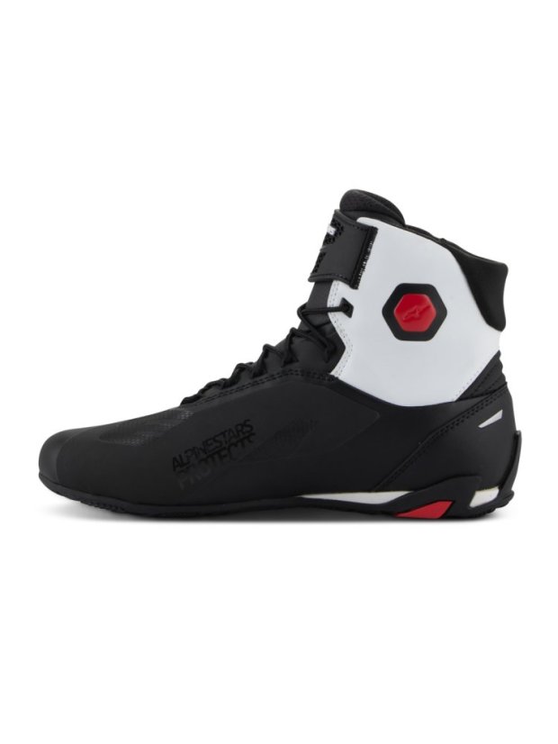 Alpinestars boty Faster-4 Black/Red - Velikost: 43