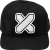 Basecap Logo X Black