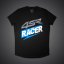 4SR Tričko Racer Black