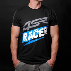 4SR Tričko Racer Black