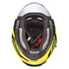 Cassida Jet tech Corso (černá mat, fluo)