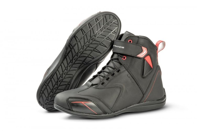Lindstrands Sneaker Sport leather, black