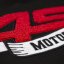 4SR Mikina Motorsport Flag Black - Velikost: XL
