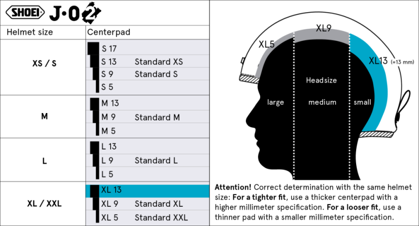 Center Pad XL13 (J.O2)