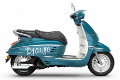 Peugeot Django 125i Hot Color - Paradise Blue