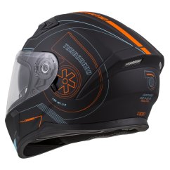 Cassida Integral 3.0 Turbohead (černá mat/oranžová/modrá)