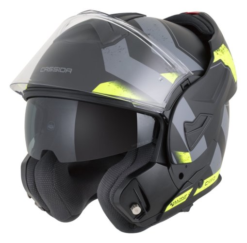 Cassida MultiFlip Korp černá matná/žlutá fluo