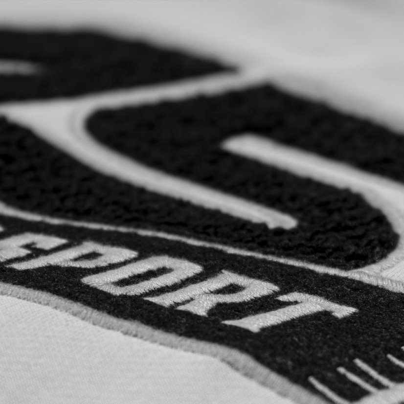 4SR Mikina Motorsport Flag grey - Velikost: S