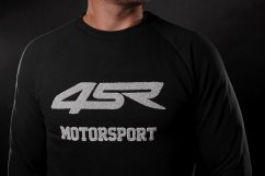 4SR Mikina Motorsport Black