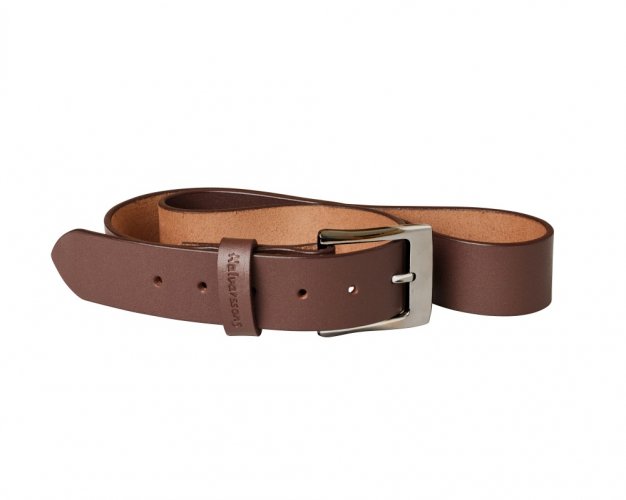 Halvarssons Leather belt Brown - Velikost: M