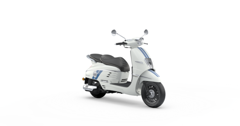 Peugeot Django 125i Sport - Milky White