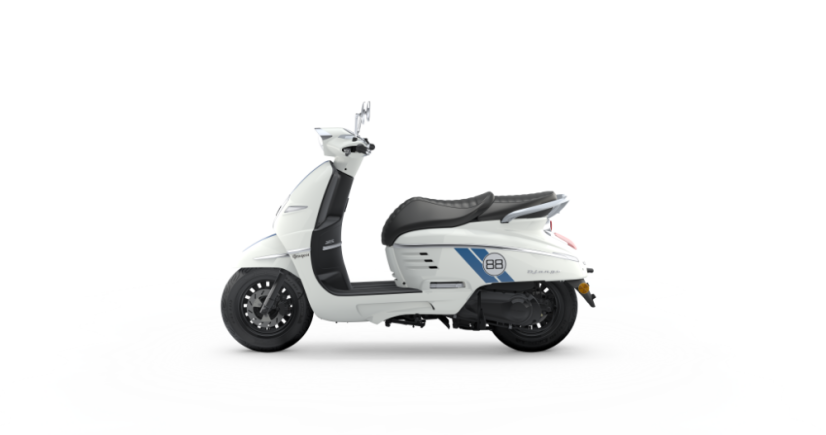 Peugeot Django 125i Sport - Milky White