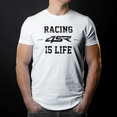 4SR Tričko Life White