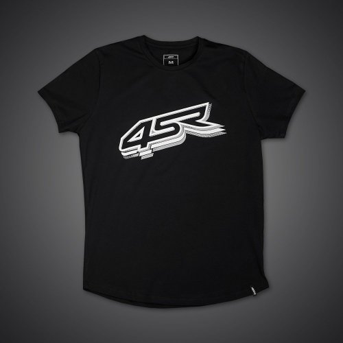 4SR Tričko Logo Black