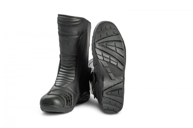 Lindstrands Boot Sport-Touring leather, black