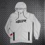 4SR Mikina Logo Zip Grey