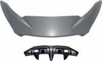 TOP AIR OUTLET B. GREY (NXR2)
